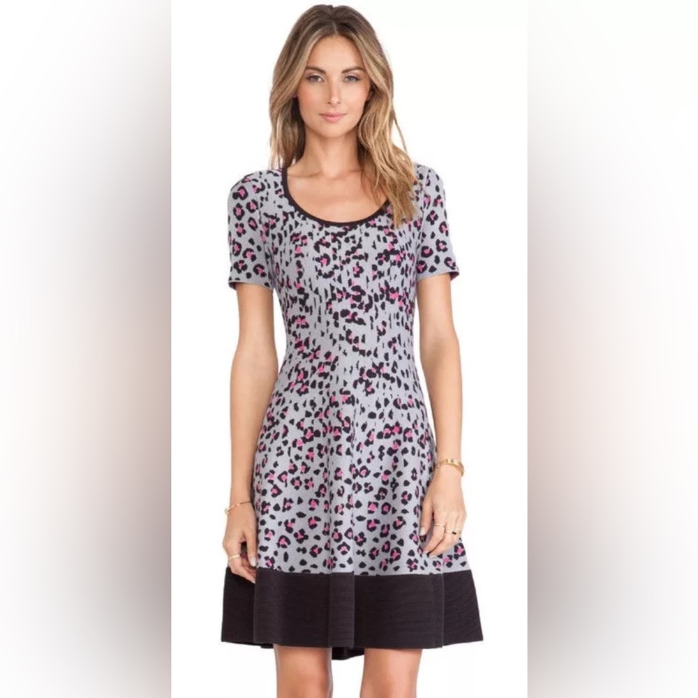 Kate Spade Leopard Print Fit & Flare Dress – Size 10